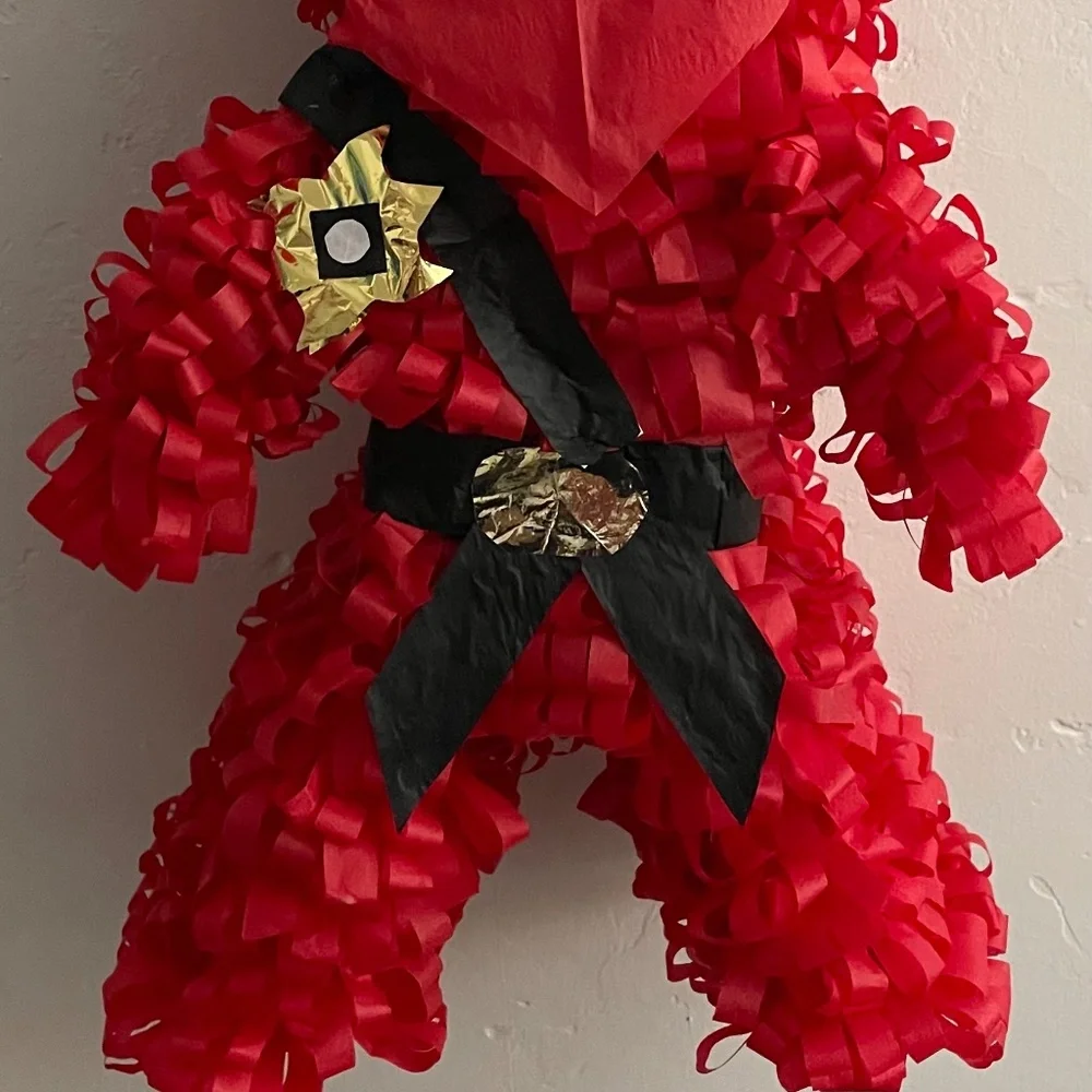Red Ninja Pinata - Picture 2 of 3